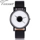 thumbnail image 2 of Reloj de cuarzo para mujer, relojes para mujer vansvar Reloj de pulsera analógico con correa de cuero de cuarzo informal para mujer, 2 of 2
