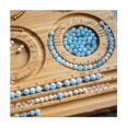 thumbnail image 4 of Tablero de cuentas de madera, tablero de cuentas, pulsera, tobillera, tablero de perlas de madera para hacer joyas, pulseras, cuentas, 4 of 4