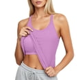 thumbnail image 3 of Athletic Tank Tops for Women , Women Workout Tops , Racerback Tank Tops for Women Built In Bra Seamless Yoga Tank Top Built In Light Support Bra For Fitness Workout And Casual Wear, 3 of 7