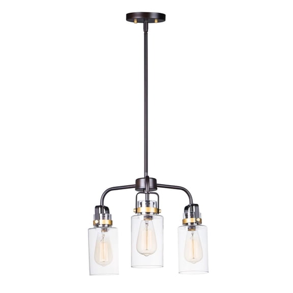 30174CLBZGLD Maxim Lighting Magnolia - 3 Light Pendant