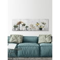 thumbnail image 4 of Marmont Hill Flawless Flower Arrangement Canvas Wall Art, 20" x 60", 4 of 7
