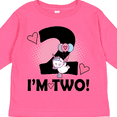 thumbnail image 4 of Inktastic 2nd Birthday 2 Year Old Girl Unicorn Girls Long Sleeve Toddler T-Shirt, 4 of 5