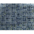 thumbnail image 4 of oneOone Georgette Viscose Dusty Blue Fabric Poker Card Symbol & Texture Craft Projects Decor Fabric Printed By The Yard 42 Inch Wide, 4 of 4