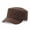 Coffee, variant on Classic Men Women Cotton Army Plain Hat Cadet Combat Military Cap Baseball Hats