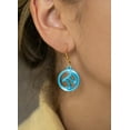 thumbnail image 5 of Clever Contraption Pi Symbol Spinner Earrings – Geeky Math Jewelry for Adults & Teens, 5 of 8