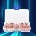 thumbnail image 3 of Sealing Washer, Simple Operation Copper Washer, High-quality Liquid Pressure Connector Fuel Connector Water Connector For Oil Pan Plug 200PCs, 3 of 8
