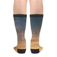 thumbnail image 2 of Chaussettes Décontractées en Coton pour Femmes - Vue de Nuit du Parc, 2 of 5