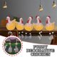 thumbnail image 3 of Pollo colgante con ojos grandes, decoraciones tontas de pollo., 3 of 6