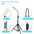 thumbnail image 2 of dodocool Rotatable Selfie Camera Lamp with Telescopic Tripod 2m USB Cable 84PCS LEDs Light Storage Bag Adjustable Height Camping Light for Live Video Show Taking Pictures Makeup Photography Outdoor P, 2 of 7