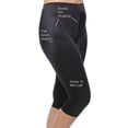 thumbnail image 2 of Doublure de Pantalon Capri Gainant Léger pour Femme Rago 920 (Noir TG), 2 of 4
