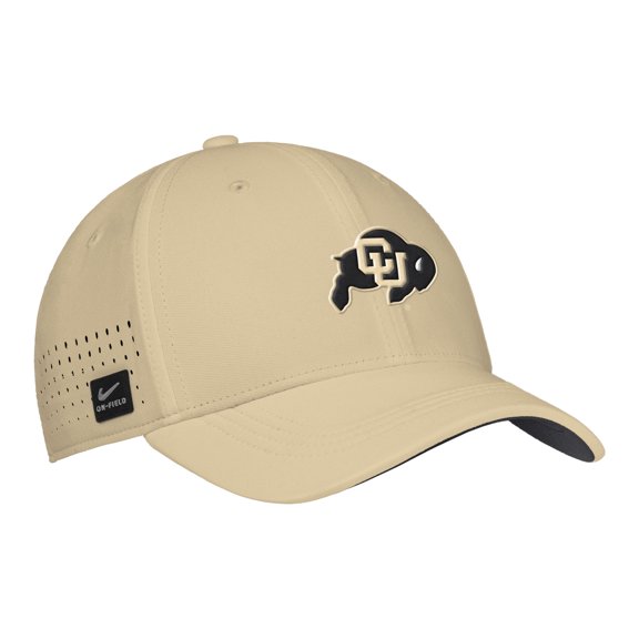 Men's Nike Gold Colorado Buffaloes 2025-On-Field Performance Flex Hat