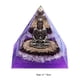 thumbnail image 2 of Energía cristalina Pyramid Sculpture Mould Recolección de riqueza Prosperidad Meditación Curación Gema Suprupos de adornos, 2 of 7