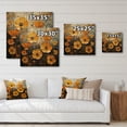 thumbnail image 4 of Designart "A Melody of Gold The Marigold s Beauty III" Floral Print on Natural Pine Wood, 4 of 5