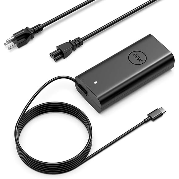 xixishop Replacement for 65W Dell Laptop Charger USB C,Compatible with Dell Charger for Laptop Latitude/Pro Plus/inspiron/Chrombook,65 watt USB c Charger Fast Charging