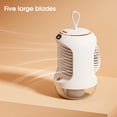 thumbnail image 4 of Joernso Air Cooler Fan Multifunctional Head Shaking USB Charging 3 Levels Adjustable Portable Humidifier for Home, 4 of 8