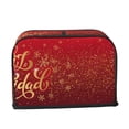 thumbnail image 2 of Fotbe Merry Christmas for Two Slice Toaster Cover, Fingerprint Protector, Super Soft Appliance Cover And Dust Cover,Bread Dust Cover & Fingerprint Protection, 2 of 7