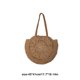 thumbnail image 3 of Guardurnaity Bolso de playa de paja Estilo bohemio, bolso de hombro duradero y ecológico, bolso de mujer, bolsos de mano Bolsas de mensajero y de hombro Caqui, 3 of 6