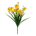 thumbnail image 2 of Artificial Flowers,1PC 10 Artificial Daffodils 14.6 Inch Yellow Flowers S Flowers Realistic Daffodil Flower Arrangement For Indoor Outdoor Home Garden Wedding Easter Decor, 2 of 9
