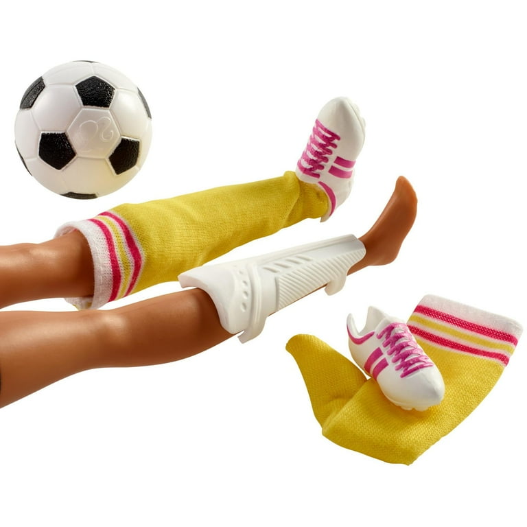 Barbie 60th Anniversary Careers Athlete Doll with Soccer