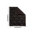thumbnail image 7 of Halloween Black Cats Faux Fur Throw, Halloween Decorative Blanket, Cozy Warm Blanket for Couch Sofa Bed, Soft Flannel Seasonal Decorative Home Accent, 60"x70" inches, 1Pack, 7 of 7