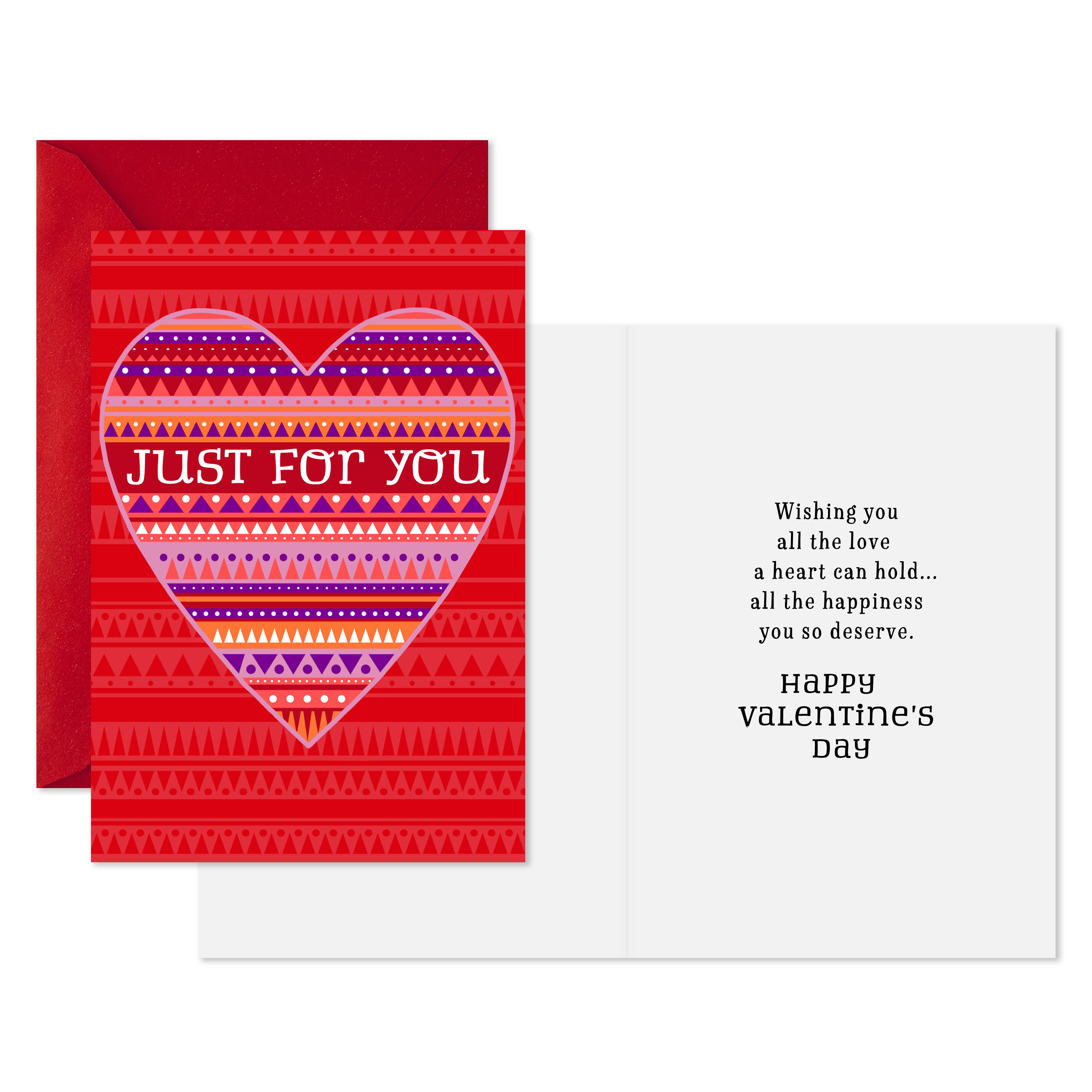 Hallmark Packung Mit Valentinstagskarten – 4 Karten, Design 'You Are Loved', Mit Umschlägen