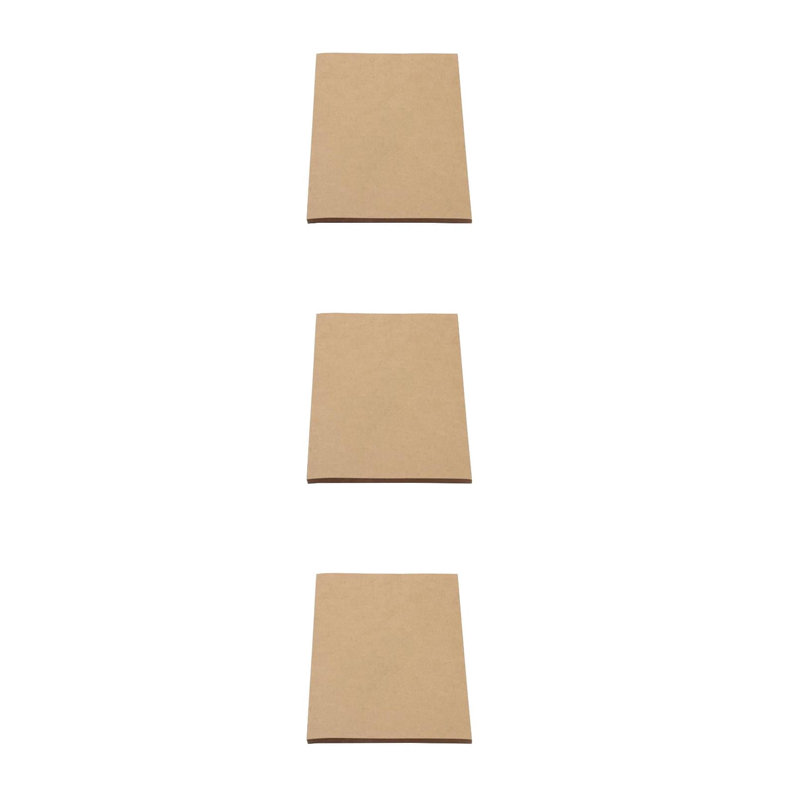 FRCOLOR 300 PCS A4 Kraft Paper Gift Wrapping Paper Sketch Drawing Paper DIY Crafts Stationery Paper Vintage Kraft Package Paper Wall Decorative Paper for Home Office Shop