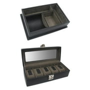 Morelle & Co Watch Box & Desk Organizer Gift Set