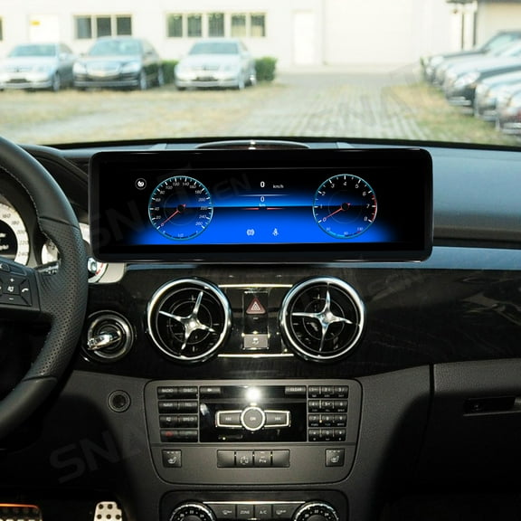 SNATEEN 14.9" Android 13 Carplay Stereo Screen for Mercedes GLK 2013-2015 Car Radio GPS Navigation Multimedia Headunit DSP
