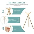 thumbnail image 5 of Stand Display Base Holder Iron Ring Stands Sphere Metal Egg Bowl Globe Gazing Decorative Wrought Flowering Round Home, 5 of 9