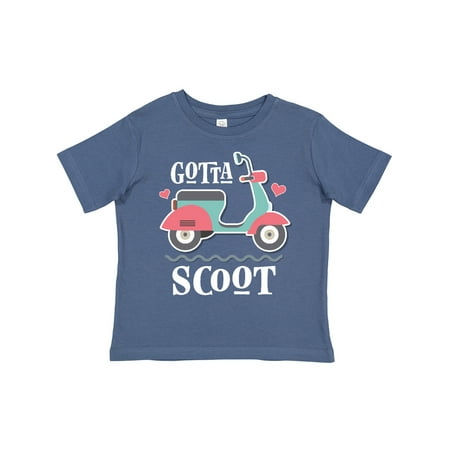 

Inktastic Gotta Scoot Cute Scooter Gift Toddler Toddler Girl T-Shirt