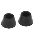 20PCS Black Chair Couch Table Rubber Furniture Leg End Caps 16mm Dia