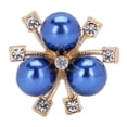 thumbnail image 4 of Rhinestones Flower, Pearl Flower Rhinestones Fashion  For Hats For Bags For Shoes For Clothes, 4 of 8