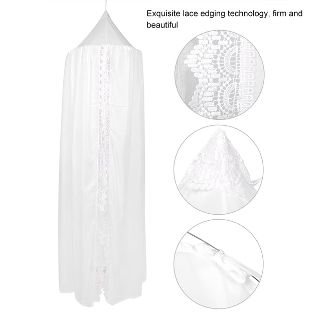 Protección Efectiva Dosel De Cama De Princesa, Tienda De Campaña, Rincón De Lectura, Codo De Codo De Cúpula Cúpula De Netwetting, Decoración Agradable Decoración De Encaje