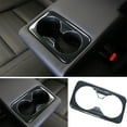 thumbnail image 1 of for Kia K3 Forte 2021 - 22 Carbon Fiber Steel Rear Drinking Glass Panel Cover Trim -, 1 of 4