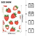 thumbnail image 2 of FORMRS 1-Subject Spiral Notebook 8" x 5" College Ruled 60 Refillable Sheet A5 Hard Cover, Strawberry, 2 of 7
