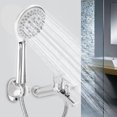 thumbnail image 4 of Cabezal de ducha, G1/2in Juego de cabezal de ducha de mano ajustable multifuncional Kit de ducha para uso doméstico en el baño Accesorios de baño, 4 of 12