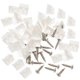 thumbnail image 1 of 106pcs Mending Wedge Furniture Reinforcement Drawer Bottom Corner Brace Support, 1 of 3