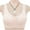 Beige, variant on DuoJiaJ Women Front Closure Bras Wireless Snap Closing Bra Beige