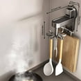 thumbnail image 3 of Plastic Rotating Suction Cup Hook, B Swivel Adhesive Hanging Rack, Rotating Suction Cup Hook, 360掳 Swivel Adhesive Hanging Rack with 8 Hooks for Kitchen & Bathroom Organization, by Goohae, 3 of 8