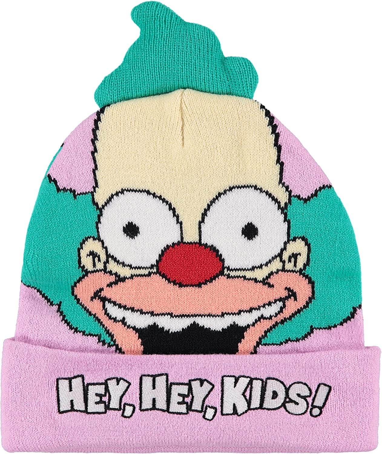 Krusty Le Clown Avec Une Casquette Le chapeau de bonnet Krusty des Simpsons Krusty Le Algeria | Ubuy