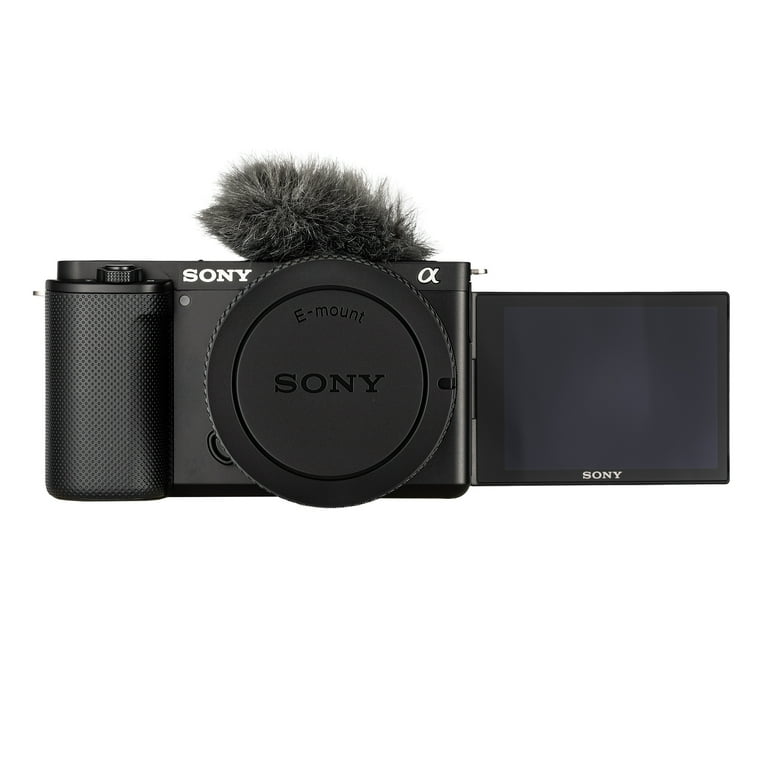 Sony ZV-E10 Mirrorless Camera + Sony 18-105mm Lens + 4K Monitor +