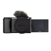 Sony ZV-E10 Mirrorless Camera Bundle with 64GB Card + Software + Accessories (International Model)