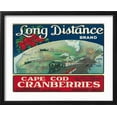 thumbnail image 2 of Art.com Wareham, Massachusetts, Long Distance Brand Cape Cod Cranberry Label Art Print by Lantern Press, Black Frame Wall Art, 21" x 17", 2 of 5