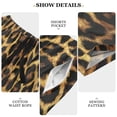 thumbnail image 5 of Men's Pajama Bottoms Athletic Shorts For Men Casual Cotton Leopard Print Tile, 5 of 7