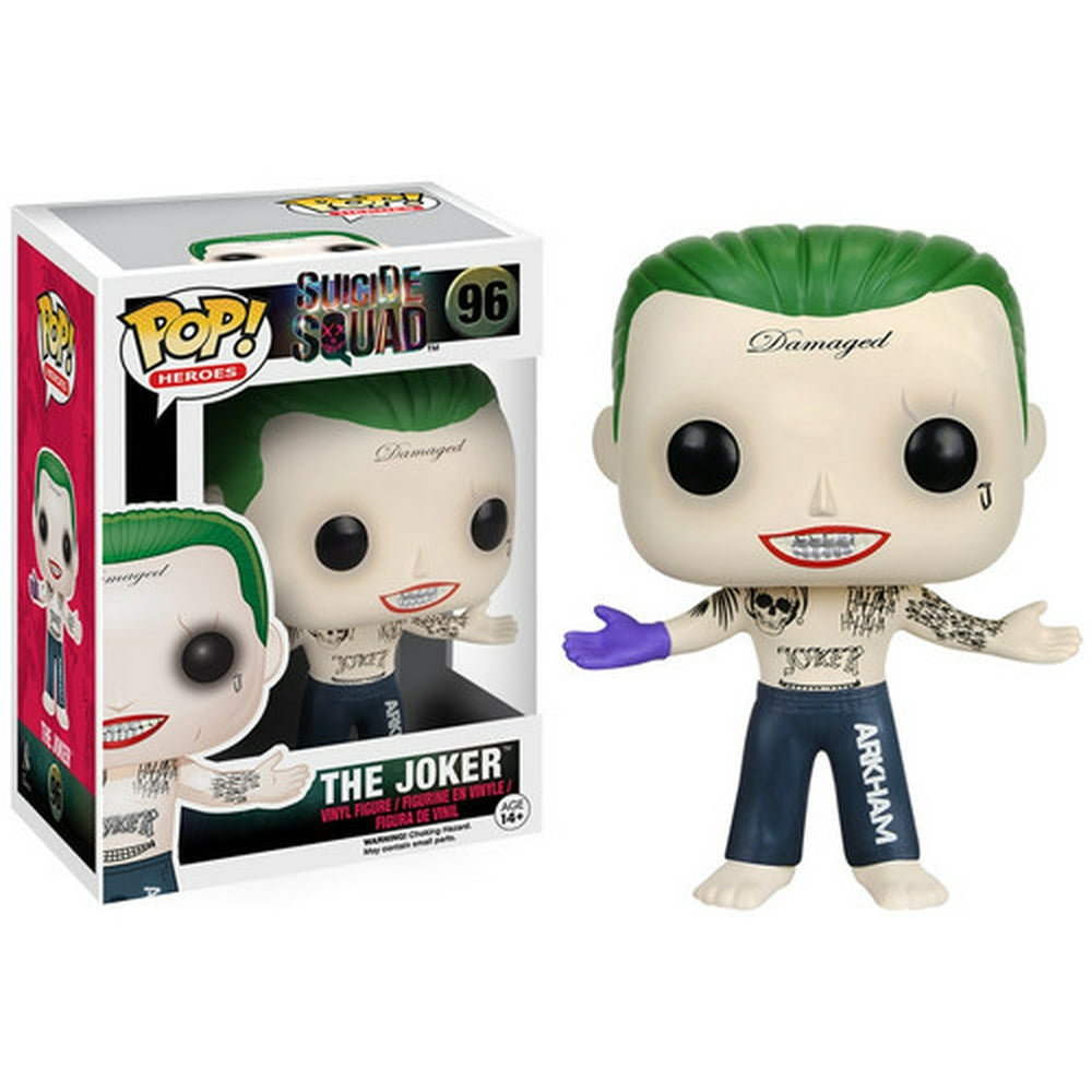 FUNKO POP! MOVIES: SUICIDE SQUAD - JOKER SHIRTLESS - Walmart.com ...