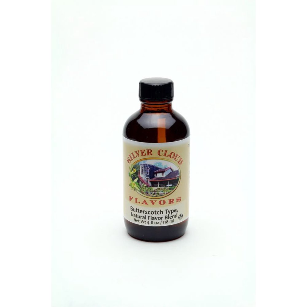 Butterscotch Type Extract, Natural Flavor Blend 4 fl. oz. glass