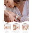 thumbnail image 6 of Wearlizer Magnetic Stretchy Band Compatible with Versa 4/3/Sense 2/Sense, Celtic Knot Elastic Nylon Watch Strap for Women Men, Dressy Soft Fabric Wristband with Magnetic Clasp, 6 of 7