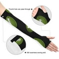 thumbnail image 3 of ALAZA Footballs Ball UV Sun Protection Arm Sleeves UPF 50+ Compression Cooling Sleeve 1 Pair, 3 of 7
