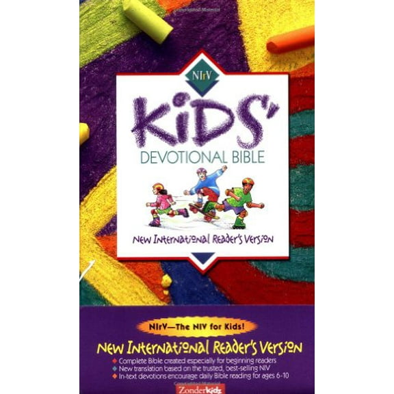 Pre-Owned NIrV Kids' Devotional Bible (Hardcover) 0310926572 9780310926573