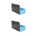 thumbnail image 2 of Wosthever Soporte para marcadores, estuches de papelería, soportes para marcadores, contenedor de almacenamiento para sala de reuniones, Azul caja de borrador 2Conjunto, 2 of 6